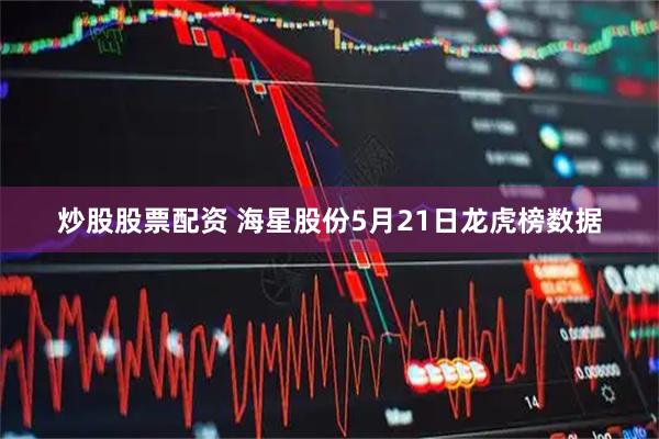 炒股股票配资 海星股份5月21日龙虎榜数据